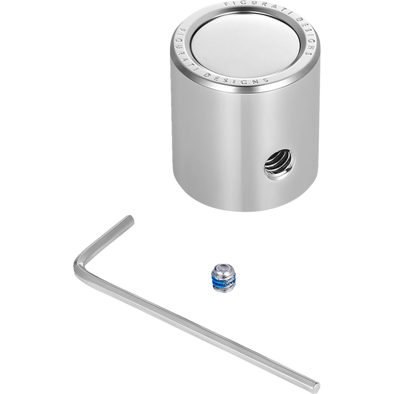 FD60-HTSC-SS FIGURATI-DESIGNS HEEL-TOE SHIFTER COVER PLAIN SILVER HEEL-TOE SHIFTER COVER PLAIN SILVER SHIFTER LEVERS & PARTS 