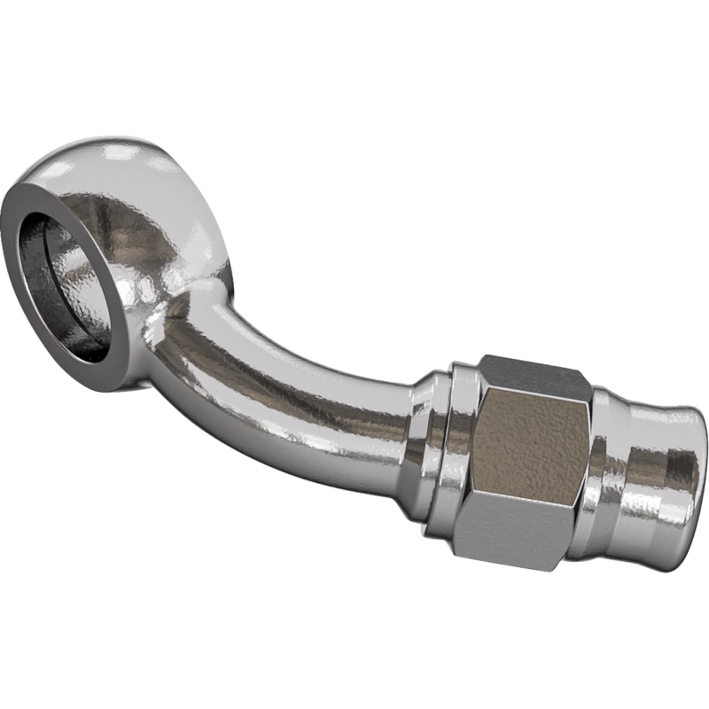 P5094-03C GOODRIDGE Banjo Adaptor - 3/8" - 45 deg Banjo Adaptor - 3/8" - 45 deg BRAKE LINE HARDWARE 