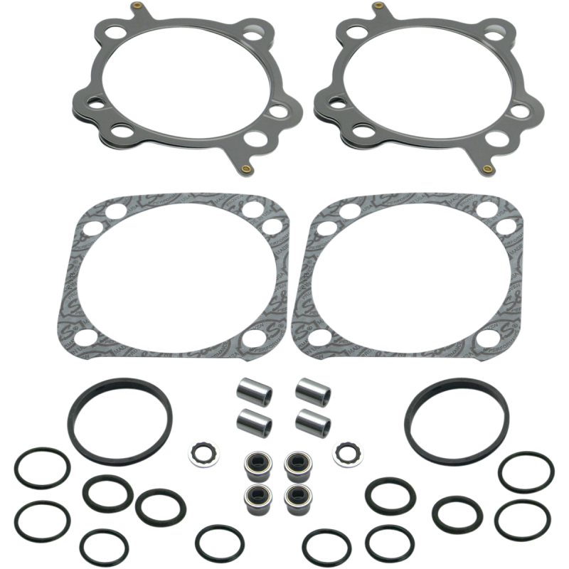 90-9510 SS-CYCLE T/END GASK SET F/ 124" 4-1/8"W/OEM CASES T/END GASK SET F/ 124" 4-1/8"W/OEM CASES GASKETS & KITS 