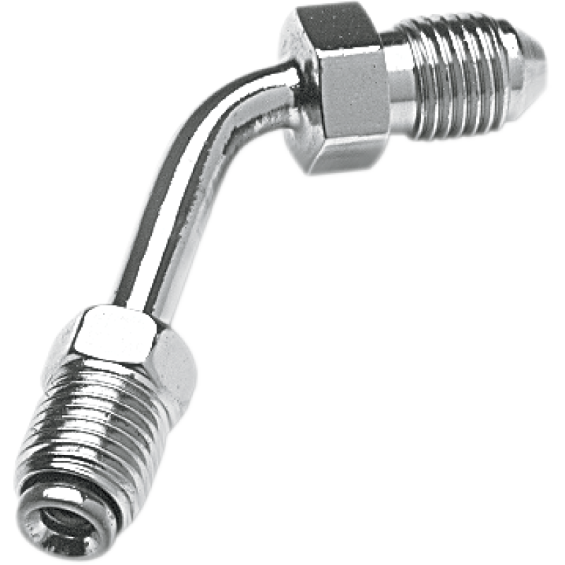 P660-03CH GOODRIDGE 60 DEGREE TUBE ADAPTER H-D 60 DEGREE TUBE ADAPTER H-D BRAKE LINE HARDWARE 