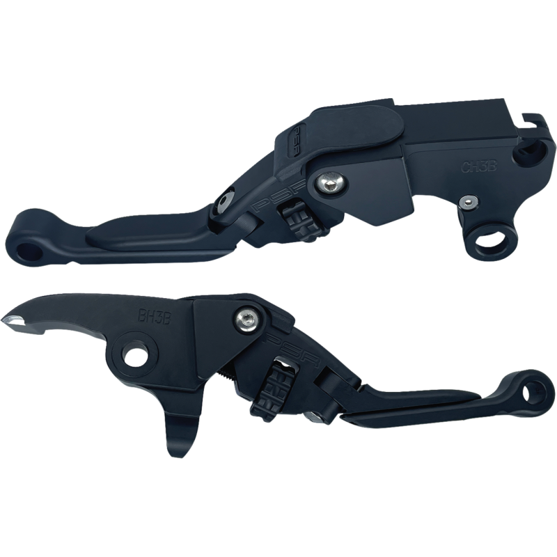 12-03667-22 POWERSTANDS-RACING LEVER SET HD ANTHEM PRO BK LEVER SET HD ANTHEM PRO BK BRAKE & CLUTCH CUSTOM CONTROL SETS 