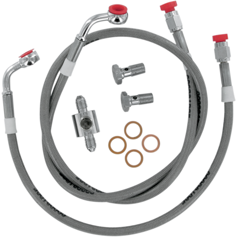 HD9263-A GOODRIDGE Brake Line Kit - Rear Brake Line Kit - Rear BRAKE LINES-HOSES-STAINLESS STEEL 