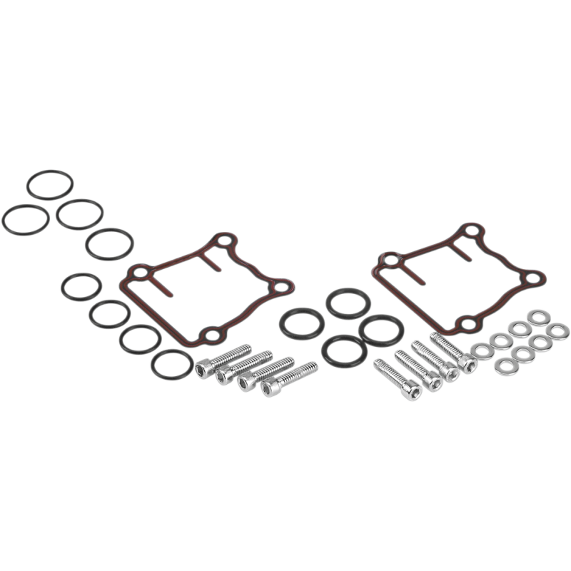 JGI-11293-K JAMES-GASKET 99-12 T/C TAPPED CVR & P/ROD TUBE (KIT) 99-12 T/C TAPPED CVR & P/ROD TUBE (KIT) GASKETS & KITS 