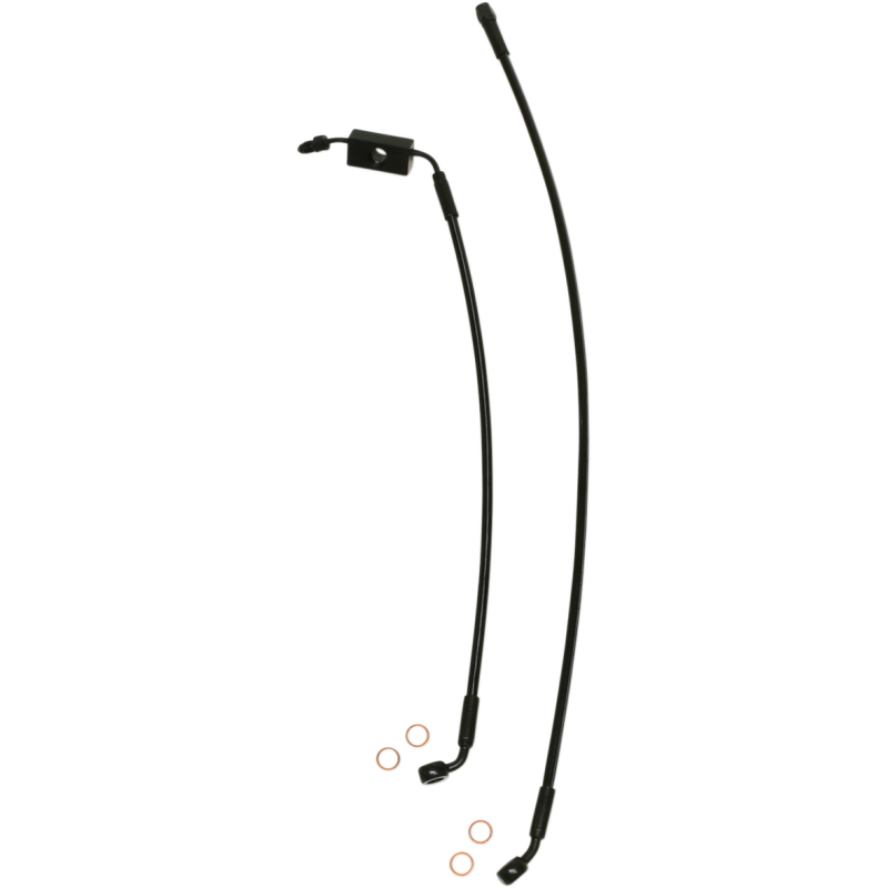 SBB1325-31 MAGNUM Brake Line Kit - XR - Black Brake Line Kit - XR - Black BRAKE LINES-HOSES-STAINLESS STEEL 