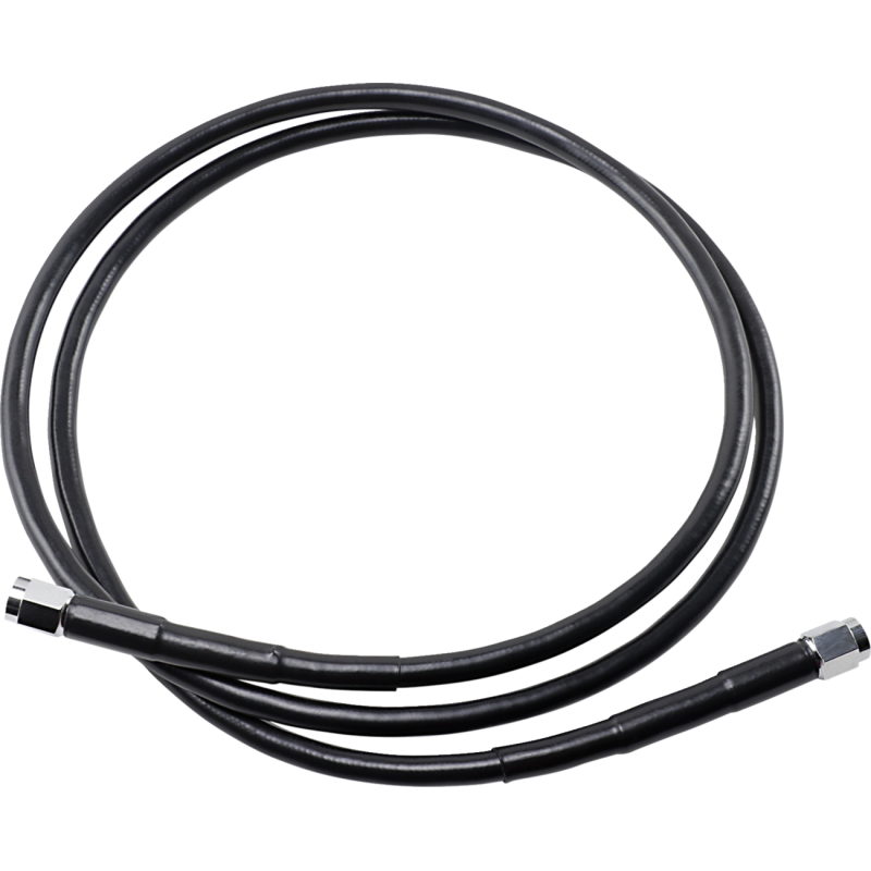 854-BLK DRAG-SPECIALTIES BLACK S/S BRAKE LINE 54" BLACK S/S BRAKE LINE 54" BRAKE LINES-HOSES-STAINLESS STEEL 
