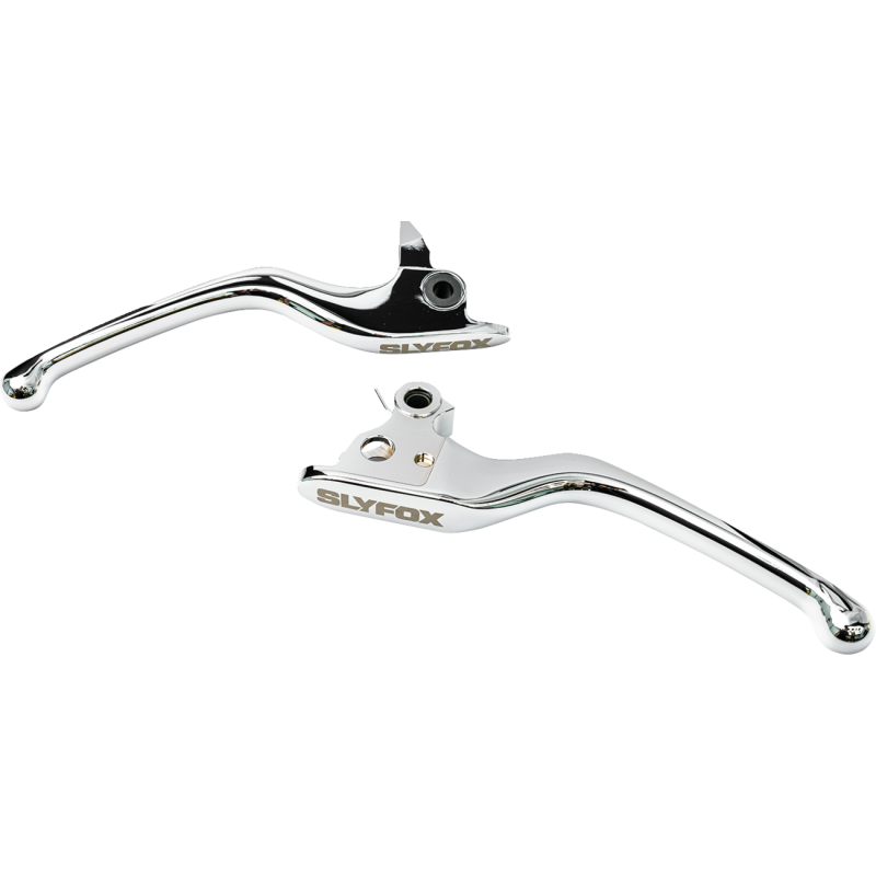 1014-XDXA-CH SLYFOX LEVERS BRAKE/CLUTCH 2021-2023 TOURING CHROME LEVERS BRAKE/CLUTCH 2021-2023 TOURING CHROME BRAKE & CLUTCH CUSTOM CONTROL SETS 