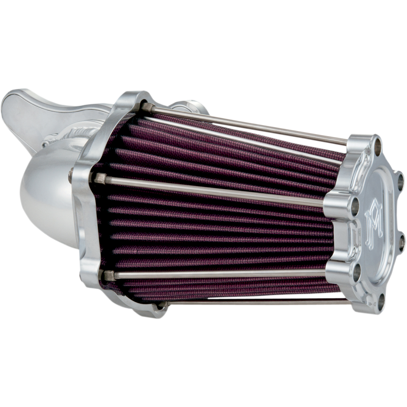 0206-2049-CH PERFORMANCE-MACHINE 93-17 B/T FAST AIR A/C CHROME 93-17 B/T FAST AIR A/C CHROME AIR CLEANERS & PARTS 