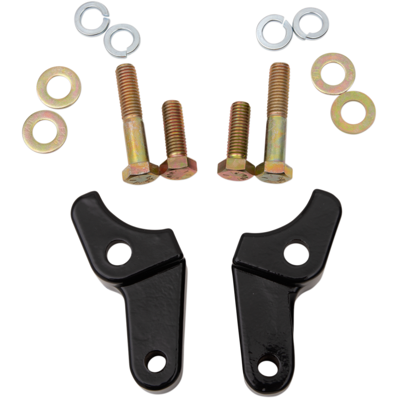 LA-7590-06B LA-CHOPPERS 08-19 FL LOWRNG KIT C/SHCK BLACK 08-19 FL LOWRNG KIT C/SHCK BLACK REAR WHEEL LOWERING-LIFT KITS 