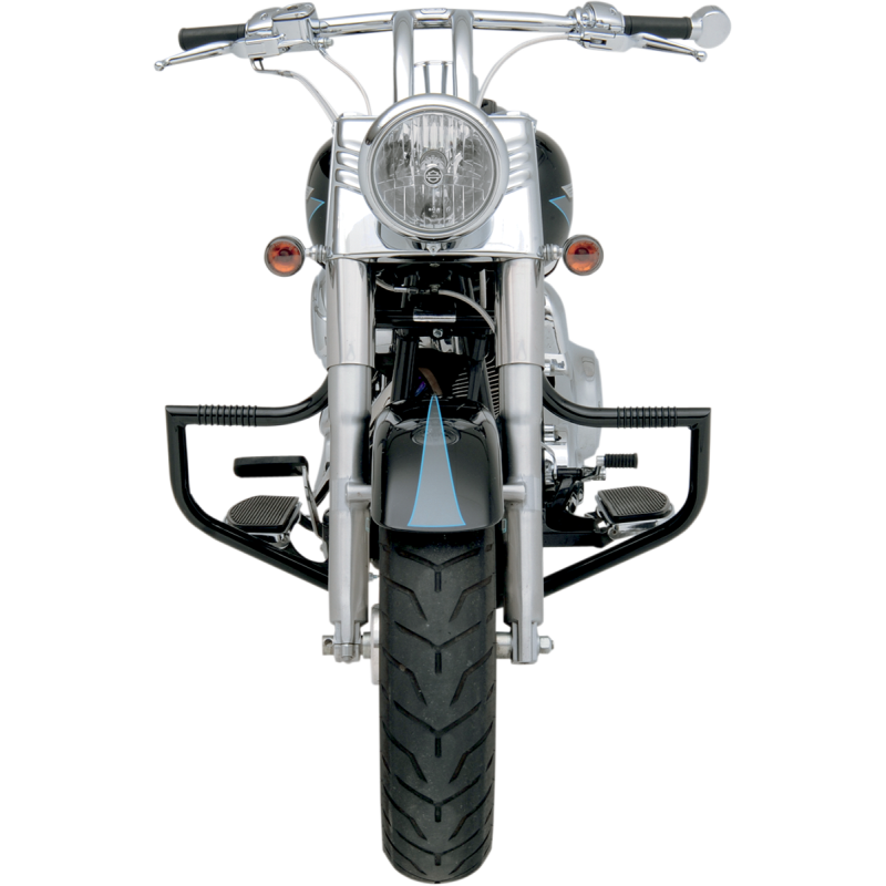 BL110-1 LINDBY 00-17 FLST LINBAR HWY BAR BLACK 00-17 FLST LINBAR HWY BAR BLACK HIGHWAY BARS & PEGS 