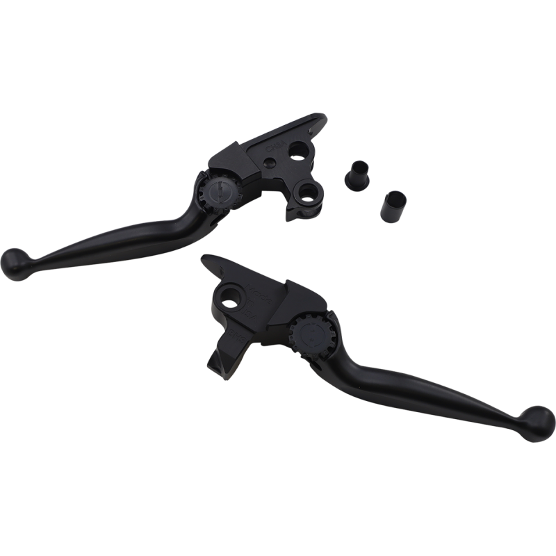 12-00616-22 POWERSTANDS-RACING LEVER SET HD JOURNY BLK LEVER SET HD JOURNY BLK BRAKE & CLUTCH CUSTOM CONTROL SETS 