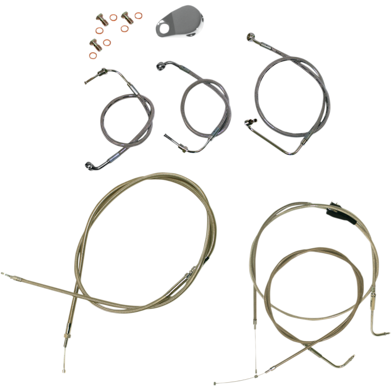 LA-8006KT-16 LA-CHOPPERS CBL LINE KT 15-1796-07RK" CBL LINE KT 15-1796-07RK" BRAKE & CLUTCH CUSTOM CONTROL SETS 