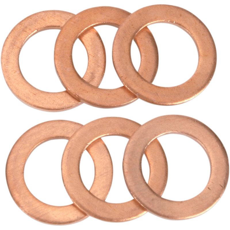 P44518-6 GOODRIDGE 12MM CRUSH WASHERS (6/PK) 12MM CRUSH WASHERS (6/PK) BRAKE LINE HARDWARE 