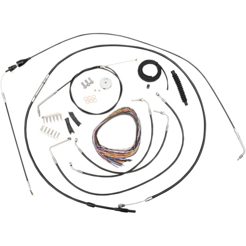 LA-8006KT2A-19B LA-CHOPPERS CABLE KT CB 18-20"96-06RK CABLE KT CB 18-20"96-06RK BRAKE & CLUTCH CUSTOM CONTROL SETS 