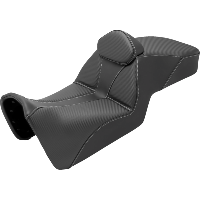 821-34-201BR SADDLEMEN Adv Tour Seat - Low w/ Backrest - Black - Pan Am '21-'23 Adv Tour Seat - Low w/ Backrest - Black - Pan Am '21-'23 SEATS-FOR ALL OTHER STREET BIKES 