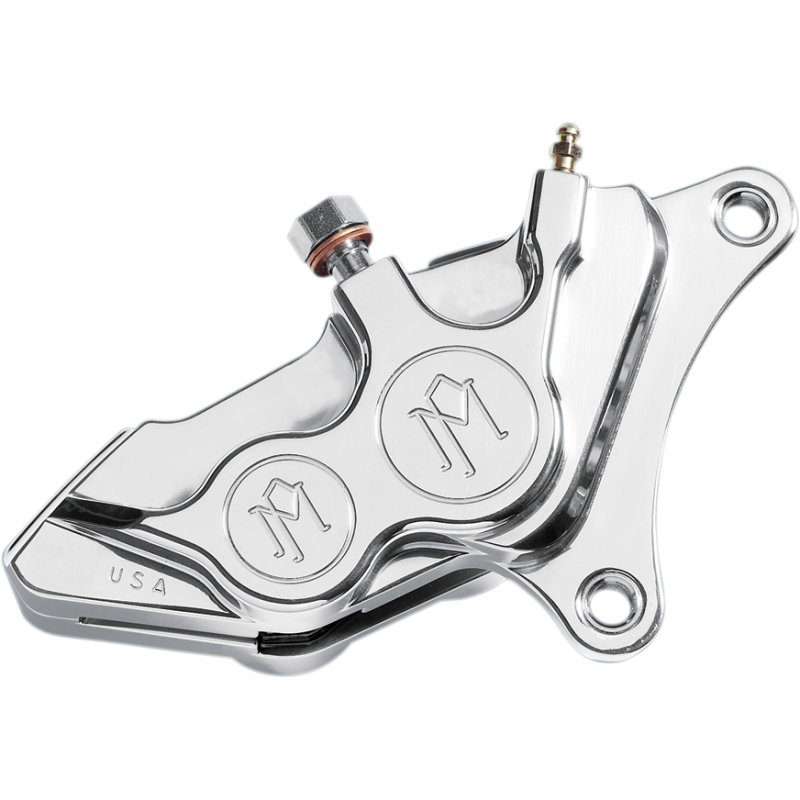 0053-2919-CH PERFORMANCE-MACHINE 00-17 BOLT-ON 4 PIST CHR CALIPER L/H 00-17 BOLT-ON 4 PIST CHR CALIPER L/H BRAKE CALIPER-CALIPER KITS 