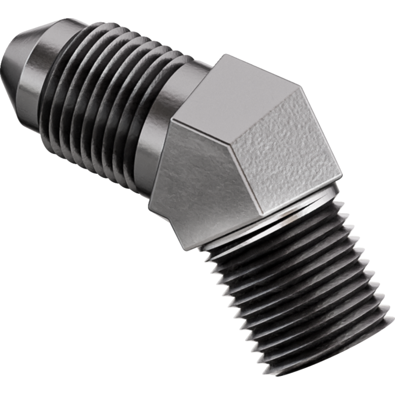 P823-03P3 GOODRIDGE BRAKE ADAPTER 45Â° AN3 TO 1/8 NPT BRAKE ADAPTER 45Â° AN3 TO 1/8 NPT BRAKE LINE HARDWARE 