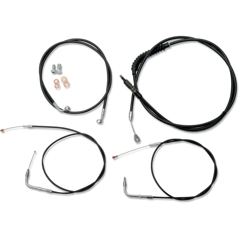LA-8140KT-13B LA-CHOPPERS CBLE KT BK12-1407-10FXST" CBLE KT BK12-1407-10FXST" BRAKE & CLUTCH CUSTOM CONTROL SETS 