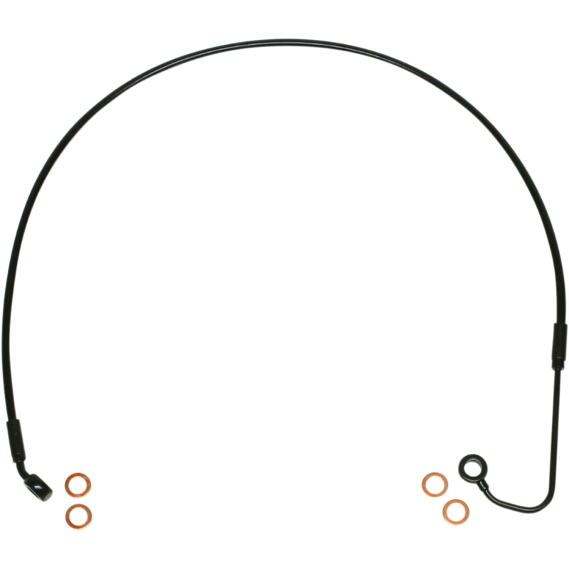 SBB1410-38 MAGNUM Brake Line - Upper - XR - Black Brake Line - Upper - XR - Black BRAKE LINES-HOSES-STAINLESS STEEL 