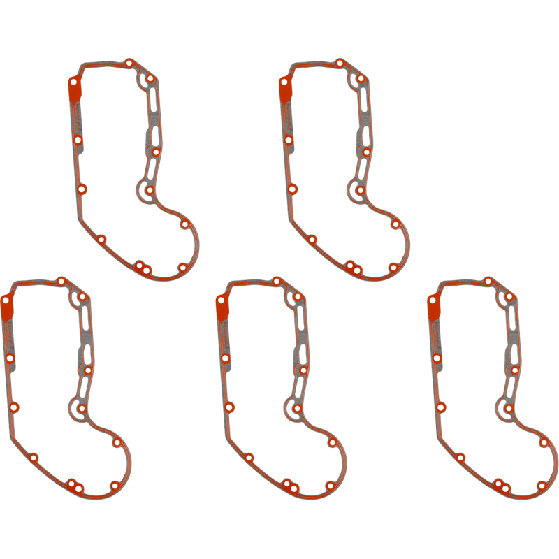 JGI-25263-00-X JAMES-GASKET 00-12 XL CAM CVR GASKET W/BEAD 5 PACK 00-12 XL CAM CVR GASKET W/BEAD 5 PACK GASKETS & KITS 