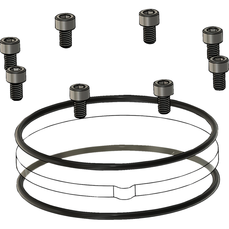 TM-018-RK TRASK Trask Assault M8 Cam Cover Repair Kit Trask Assault M8 Cam Cover Repair Kit GASKETS & KITS 
