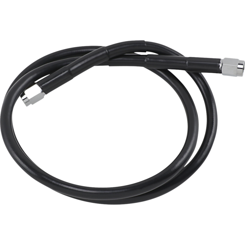836-BLK DRAG-SPECIALTIES BLACK S/S BRAKE LINE 36" BLACK S/S BRAKE LINE 36" BRAKE LINES-HOSES-STAINLESS STEEL 