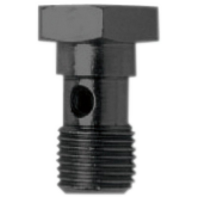P775-44ZBK GOODRIDGE 7/16-24 SINGLE BANJO BOLT  BLACK 7/16-24 SINGLE BANJO BOLT  BLACK BRAKE LINE HARDWARE 