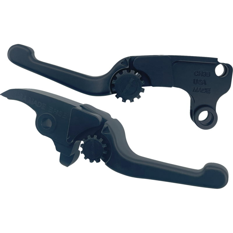 12-01667-22 POWERSTANDS-RACING LEVER SET HD ANTHEM SHORT BK LEVER SET HD ANTHEM SHORT BK BRAKE & CLUTCH CUSTOM CONTROL SETS 