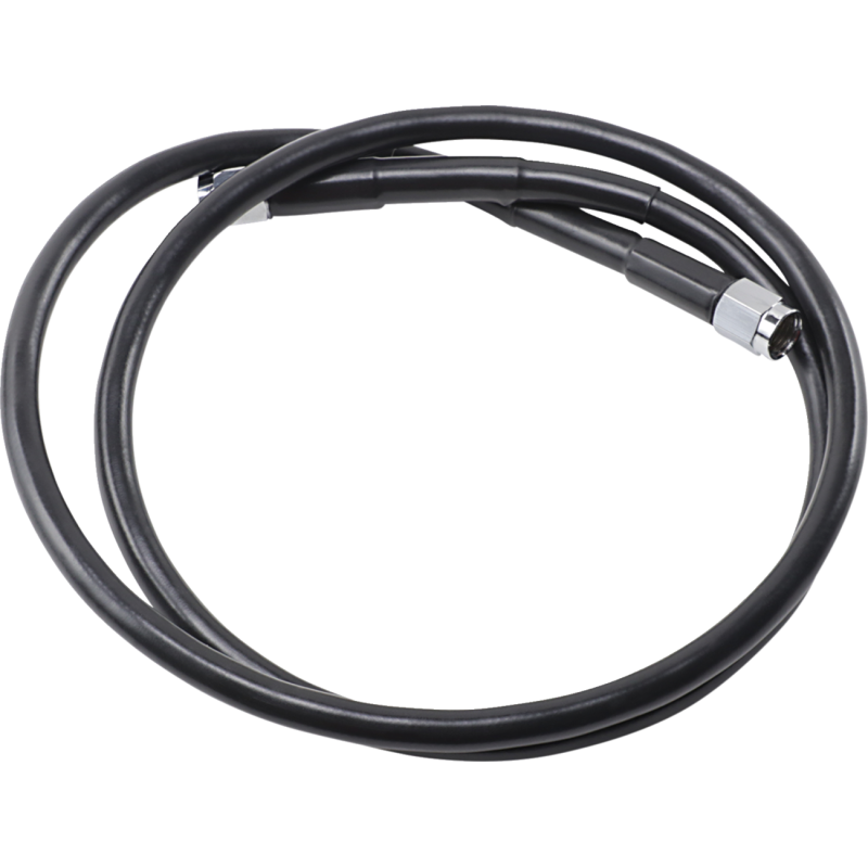 840-BLK DRAG-SPECIALTIES BLACK S/S BRAKE LINE 40" BLACK S/S BRAKE LINE 40" BRAKE LINES-HOSES-STAINLESS STEEL 