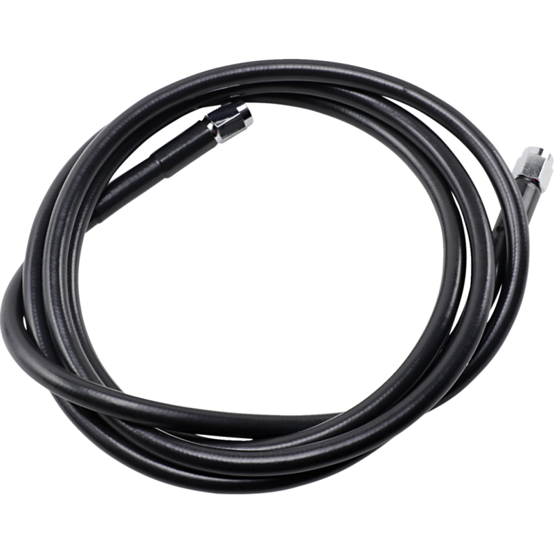 866-BLK DRAG-SPECIALTIES BLACK S/S BRAKE LINE 66" BLACK S/S BRAKE LINE 66" BRAKE LINES-HOSES-STAINLESS STEEL 