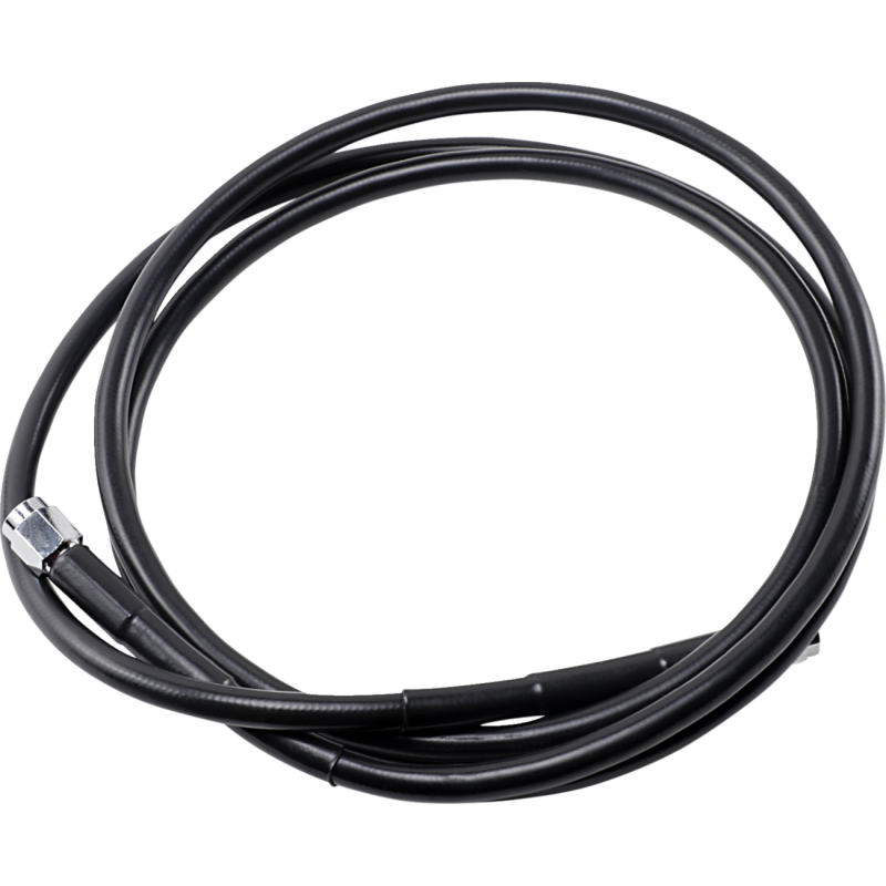 870-BLK DRAG-SPECIALTIES BLACK S/S BRAKE LINE 70" BLACK S/S BRAKE LINE 70" BRAKE LINES-HOSES-STAINLESS STEEL 