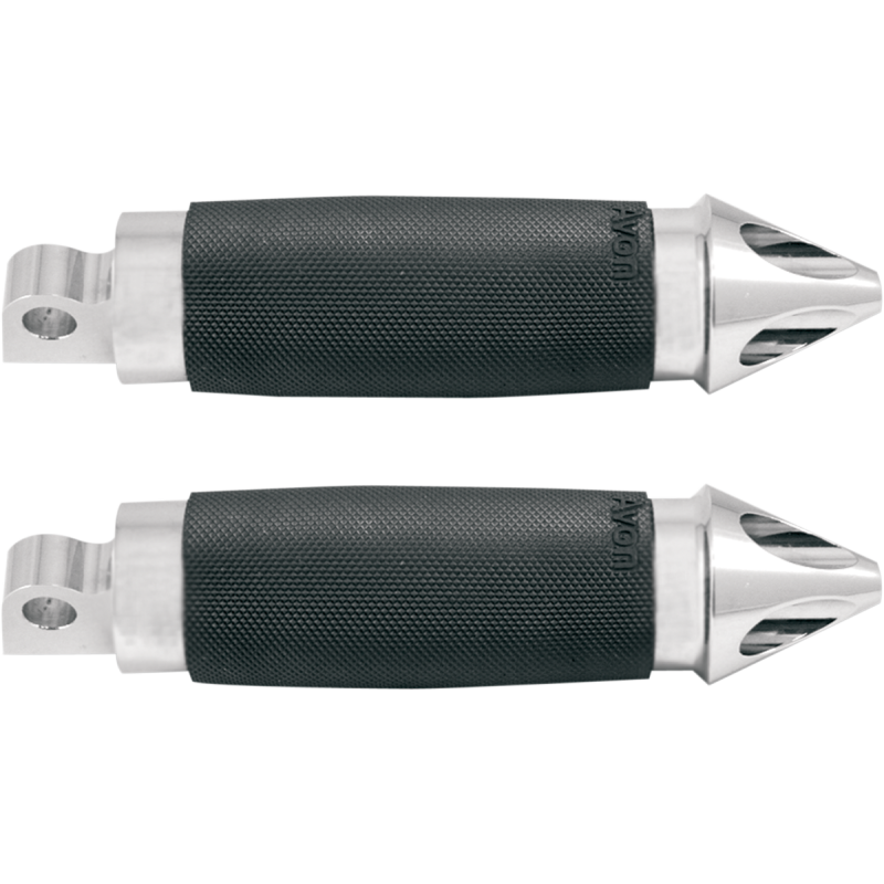 FP-CC-85-CH-SPI AVON-GRIPS PEG FOLDING CSTM SPKE CHR PEG FOLDING CSTM SPKE CHR FOOTPEGS & PARTS 