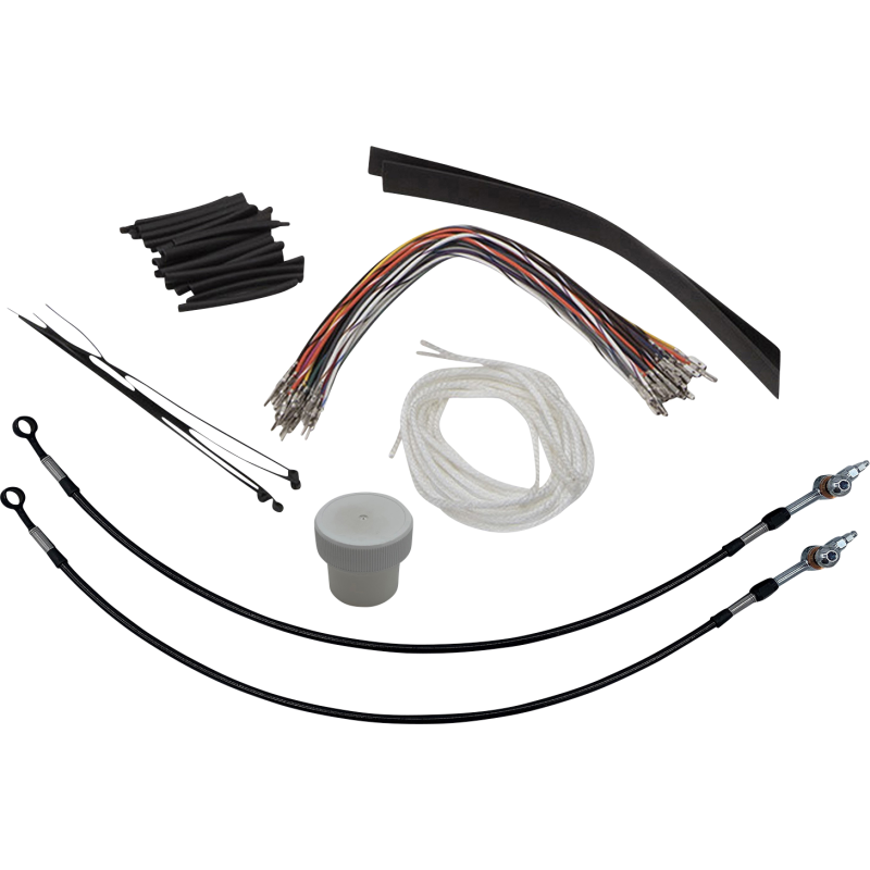 109714-B FAT-BAGGERS-INC INSTALL KT 14"BL HYD-CL INSTALL KT 14"BL HYD-CL CLUTCH & BRAKE CABLE/HOSE KTS 