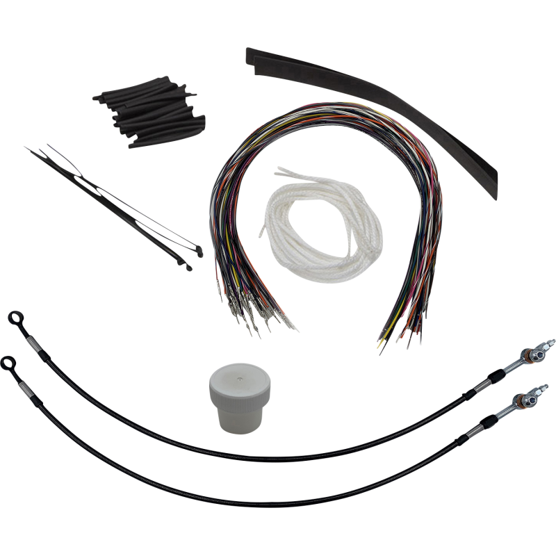 109716-B FAT-BAGGERS-INC INSTALL KT 16"BL HYD-CL INSTALL KT 16"BL HYD-CL CLUTCH & BRAKE CABLE/HOSE KTS 