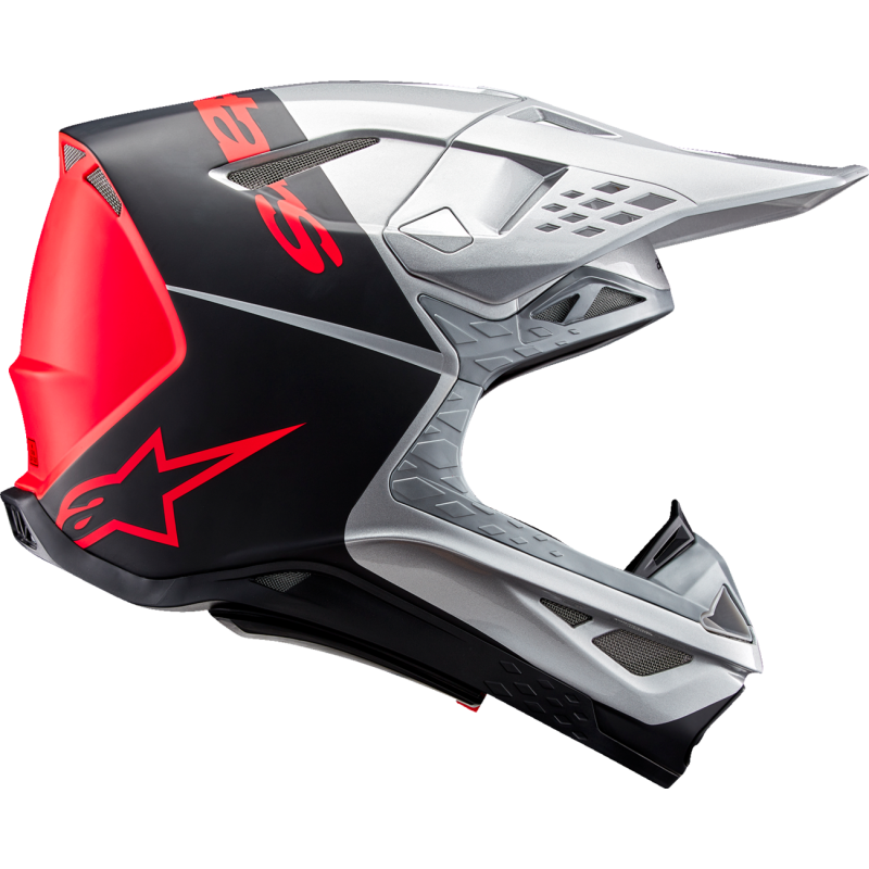 8300923-1954-M ALPINESTARS HELMET SM10 FLOOD S/B/O M HELMET SM10 FLOOD S/B/O M OFFROAD FULL FACE 1-PC ADULT HELMET 
