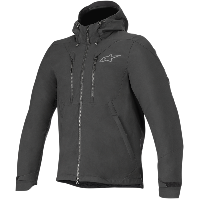 4200719-10-XXL ALPINESTARS-ROAD JKT/HOODIE DOMINO  BK 2X JKT/HOODIE DOMINO  BK 2X JACKETS- TEXTILE MENS 