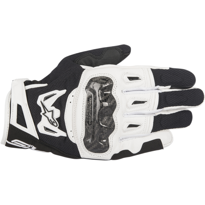 3567717-12-XL ALPINESTARS-ROAD GLOVE SMX-2 AC B/W XL GLOVE SMX-2 AC B/W XL STREET SPORT GLOVES-MENS 