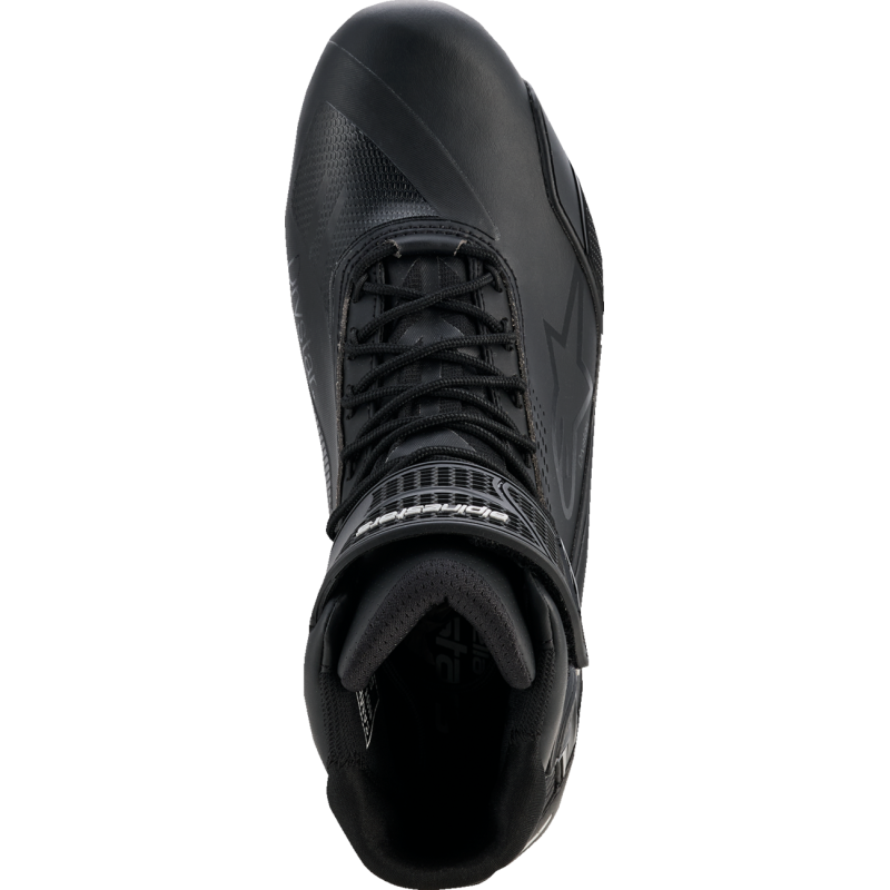 2540426-119-9.5 ALPINESTARS-ROAD SHOE 4W FASTER V4 DS BK/SIL 9.5 SHOE 4W FASTER V4 DS BK/SIL 9.5 SPORT RIDING SHOES 