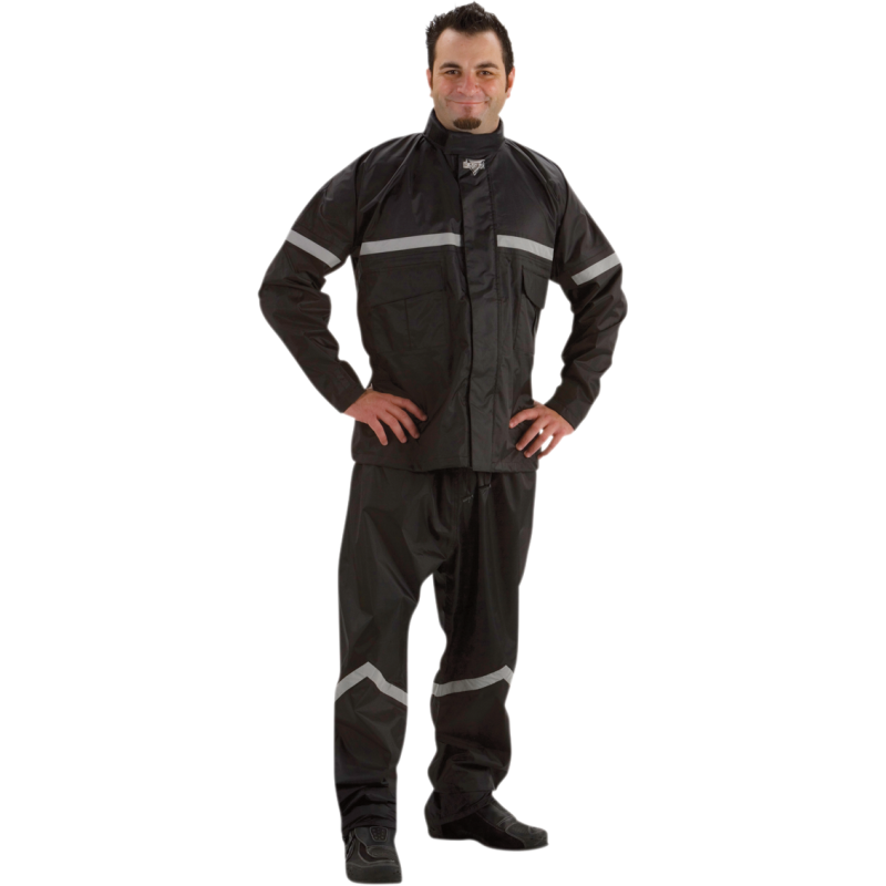SR-6000-BLK-06-3XL NELSON-RIGG STORMRIDER BLACK RAINSUIT (3XL) STORMRIDER BLACK RAINSUIT (3XL) Rain Wear 