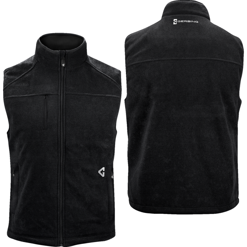 GER-TFVST-7V-M-B-XXL GERBING VEST HEAT 7V THERMITE 2 FLEECE BK 2X VEST HEAT 7V THERMITE 2 FLEECE BK 2X VESTS-MENS 