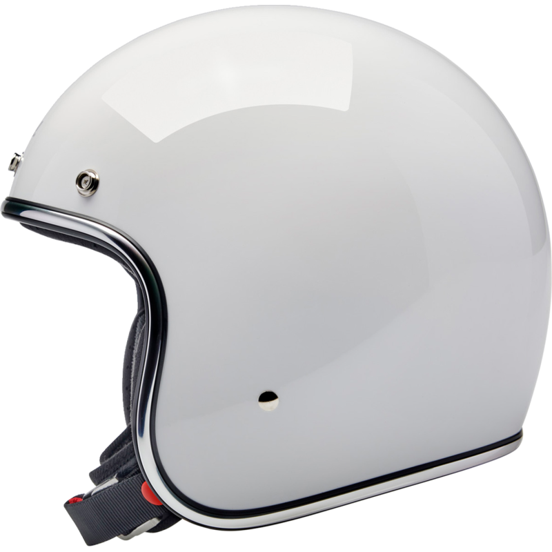 1001-164-206 BILTWELL BONANZA GLOSS WHITE 2XL BONANZA GLOSS WHITE 2XL STREET OPEN FACE ADULT HELMET 