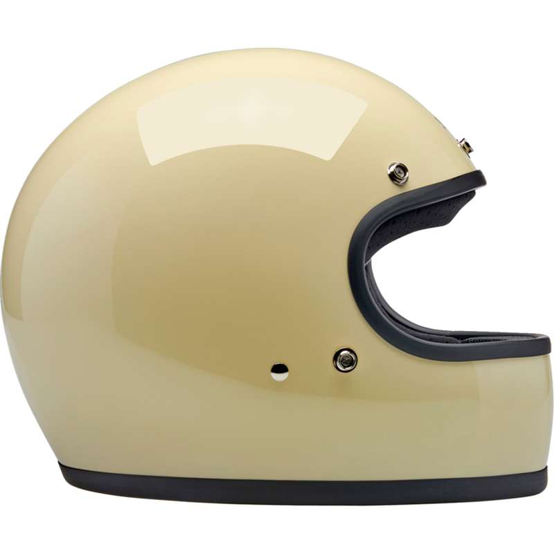 1002-102-506 BILTWELL GRINGO VINTAGE WHITE 2XL GRINGO VINTAGE WHITE 2XL STREET FULL FACE ADULT HELMET 