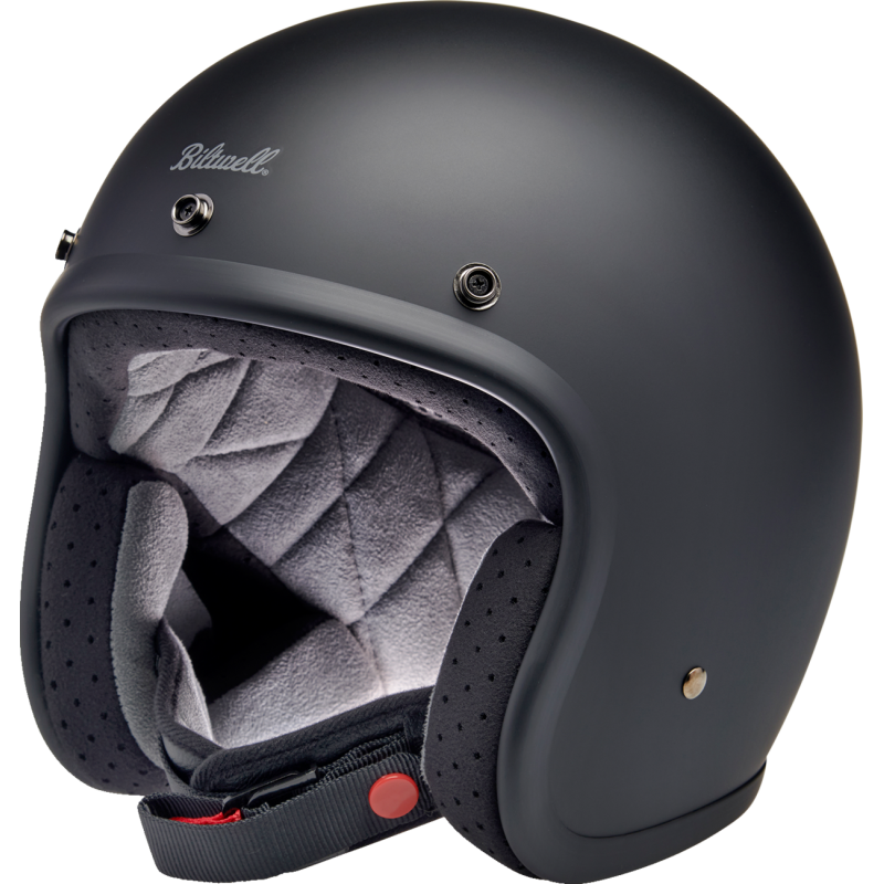1001-201-206 BILTWELL BONANZA FL BK XXL BONANZA FL BK XXL STREET OPEN FACE ADULT HELMET 