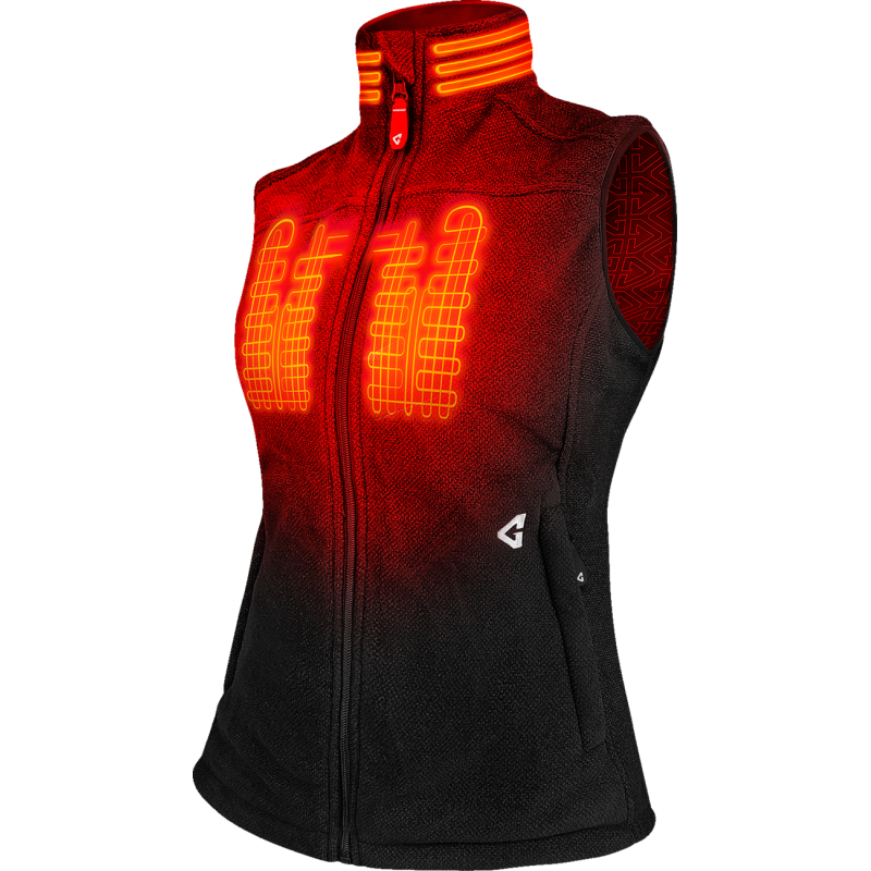 GER-TFVST-7V-W-B-XS GERBING VEST WMN HEAT 7V THERMITE 2 FLEECE BK XS VEST WMN HEAT 7V THERMITE 2 FLEECE BK XS VESTS-LADIES 