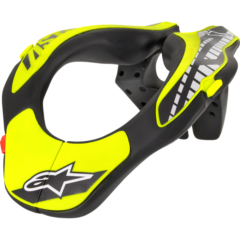 6540118-155-O/S ALPINESTARS Neck Support (Youth)BLK/YEL Neck Support (Youth)BLK/YEL NECK PROTECTION 