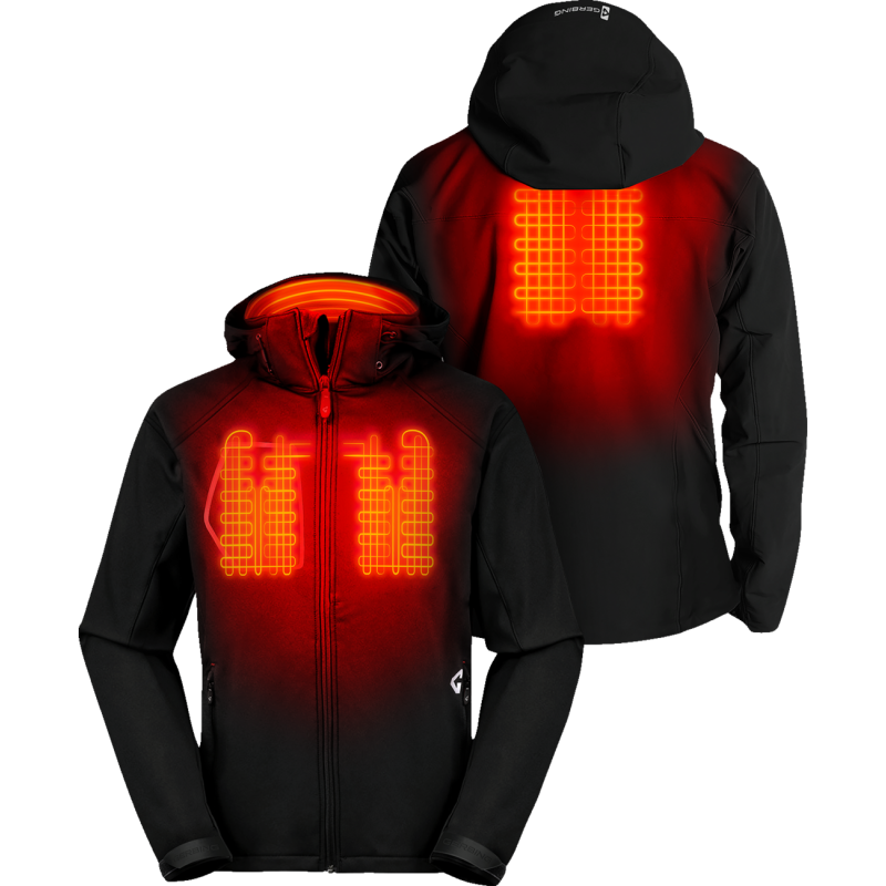 GER-TJKT-7V-M-B-XXL GERBING JACKET HEAT 7V TORRID 2 SOFTSHELL 2X JACKET HEAT 7V TORRID 2 SOFTSHELL 2X JACKETS- TEXTILE MENS 