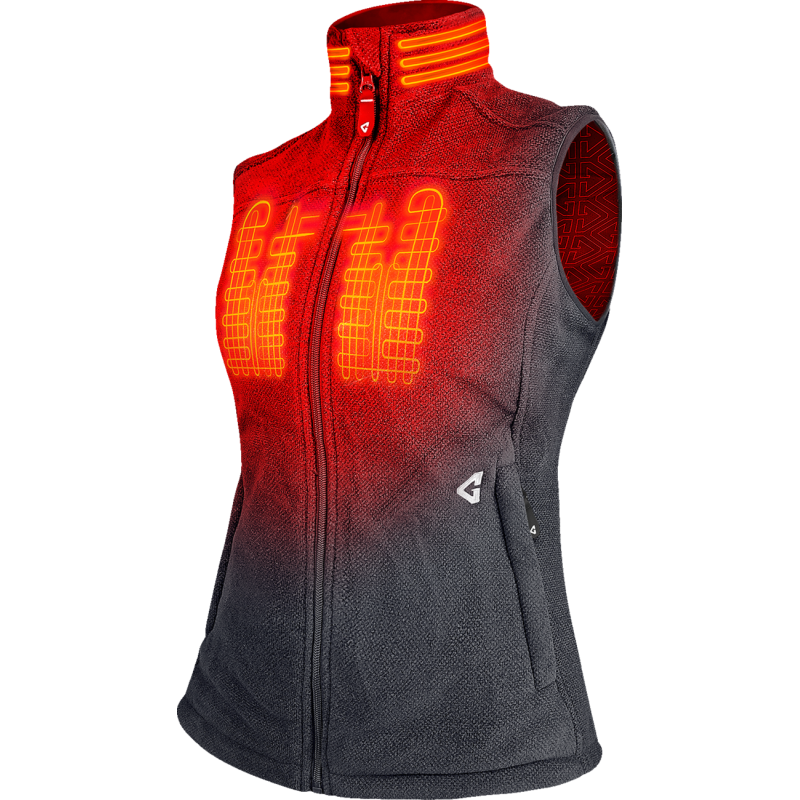 GER-TFVST-7V-W-G-XS GERBING VEST WMN HEAT 7V THERMITE 2 FLEECE GR XS VEST WMN HEAT 7V THERMITE 2 FLEECE GR XS VESTS-LADIES 