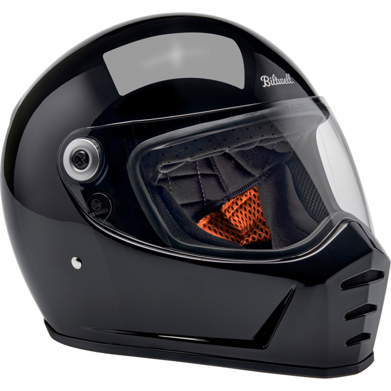 1004-101-506 BILTWELL LANE SPLITTER GLOSS BLACK 2XL LANE SPLITTER GLOSS BLACK 2XL STREET FULL FACE ADULT HELMET 