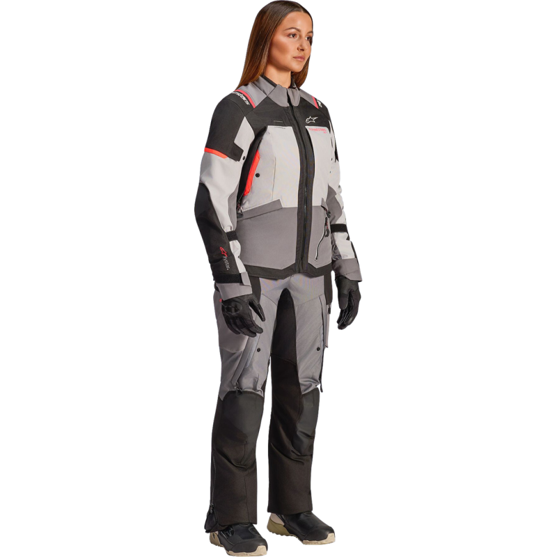 3210126-9276-XL ALPINESTARS-ROAD JACKET 4W ANDES V4 DS GRAY/BLACK/CORAL XL JACKET 4W ANDES V4 DS GRAY/BLACK/CORAL XL JACKETS-TEXTILE LADIES 