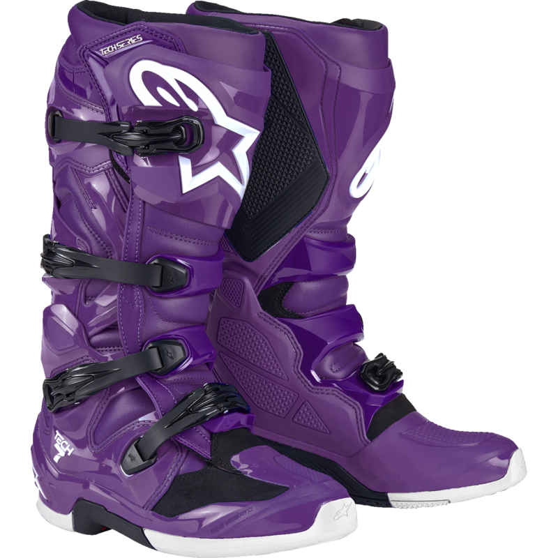 2012025-38-9 ALPINESTARS BOOT TECH 7(25) PURPLE 9 BOOT TECH 7(25) PURPLE 9 OFFROAD RIDING BOOTS - ADULT 