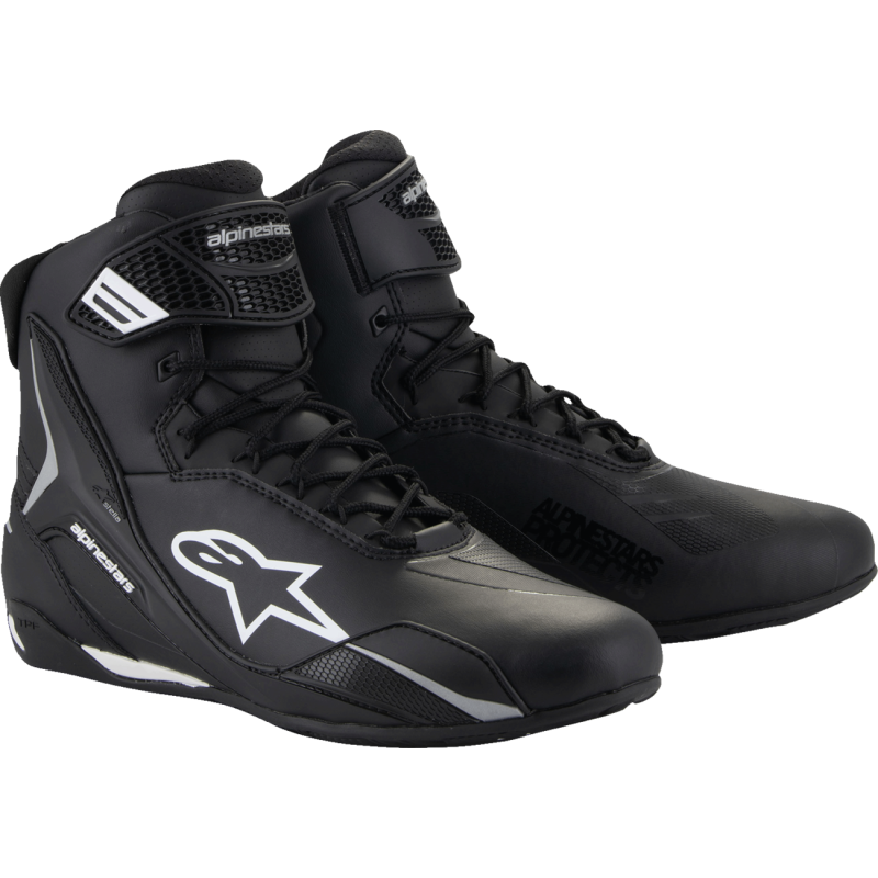 2510625-10-95 ALPINESTARS-ROAD SHOE STELLA FASTER V4 BLK 9.5 SHOE STELLA FASTER V4 BLK 9.5 SPORT RIDING SHOES 
